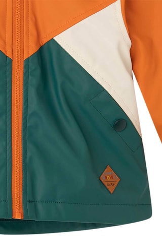 Regenjas met capuchon - Oranje