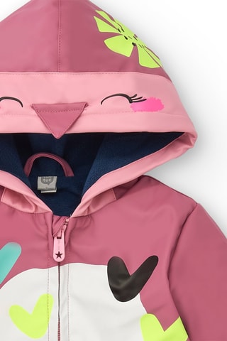 Regenjas met capuchon - Roze