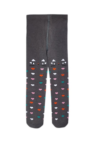 Panty - Donkergrijs