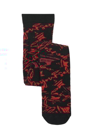 Panty - Zwart en Rood