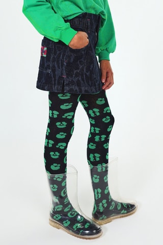 Panty - Zwart en Groen