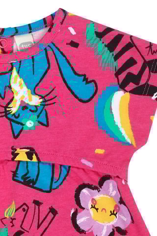 Jurk Hip Hip Hooray! - Roze