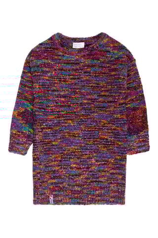 Trui-jurk - Paars
