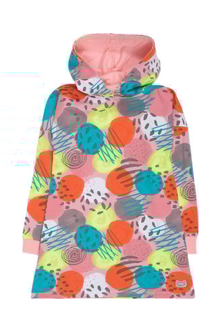 Jurk met Capuchon - Multicolor