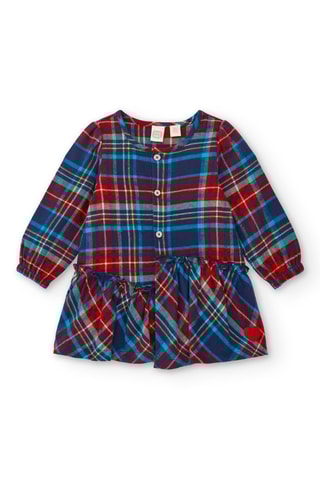 Jurk - Rood en Blauw