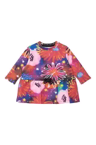 Fleece Jurk - Fuchsia