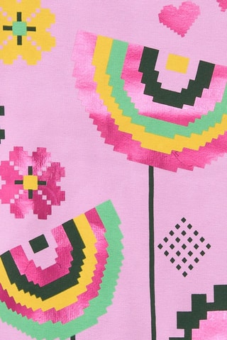 Fleece Jurk - Roze