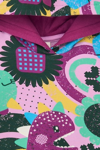 Fleece Sweaterjurk - Multicolor