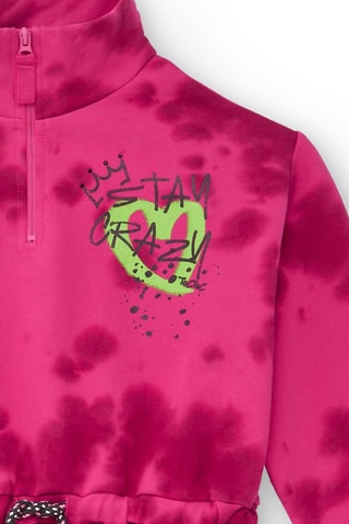Fleece Jurk - Roze
