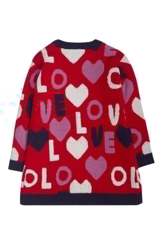 Trui-jurk - Rood