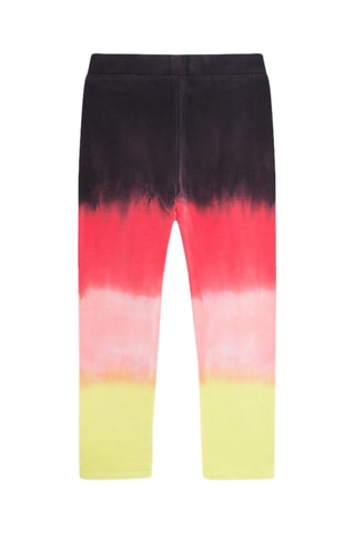 Legging met dip and dye motief- Poederroze