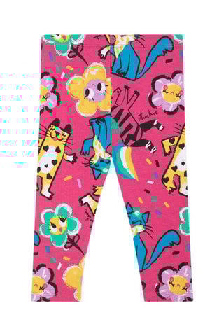 Legging Hip Hip Hooray! - Roze