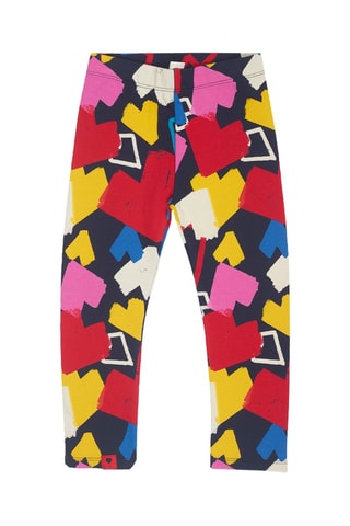 Fleece legging - Marineblauw