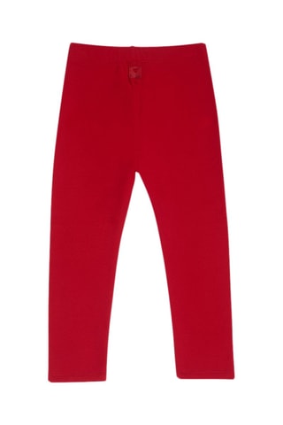 Fleece legging - Rood