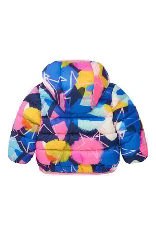 Gewatteerde Jas met Capuchon - Multicolor