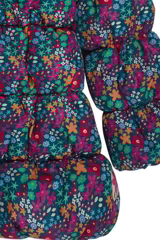 Gewatteerde Jas met Capuchon - Multicolor