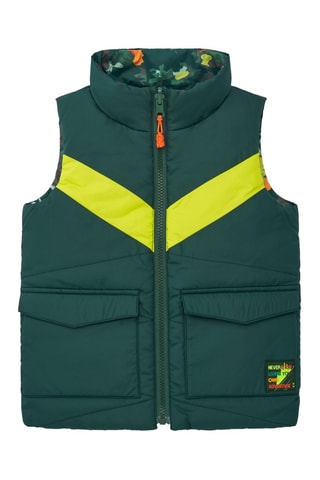 Dubbelzijdige Bodywarmer - Donkergroen