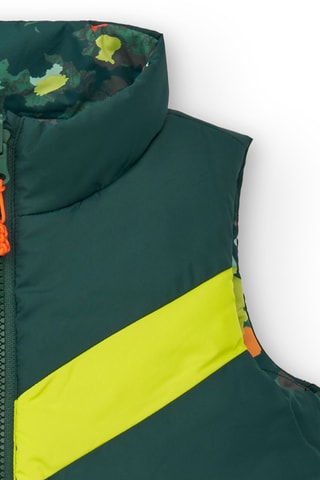 Dubbelzijdige Bodywarmer - Donkergroen