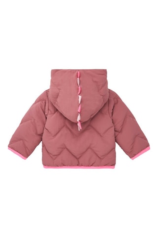Gewatteerde Jas met Capuchon - Roze