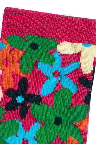 2 Paar Sokken - Fuchsia en Marineblauw