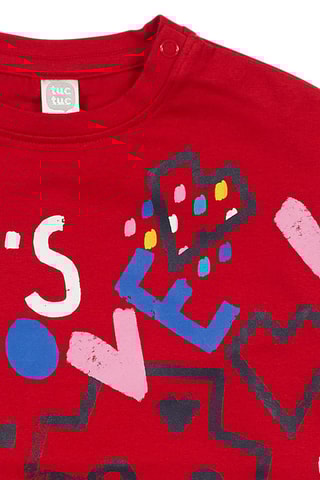 T-shirt - Rood