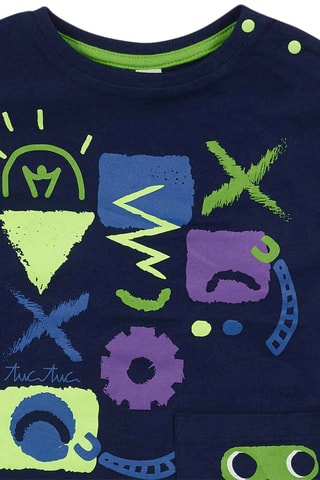 T-shirt - Marineblauw