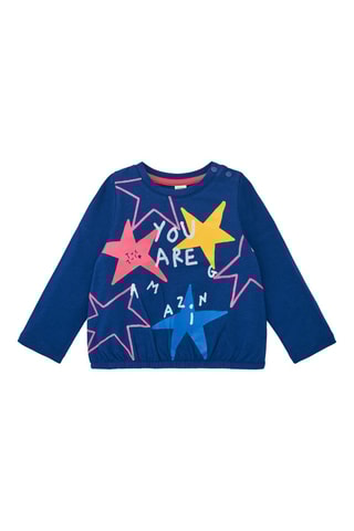 T-shirt - Marineblauw