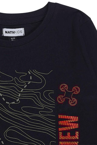 T-shirt - Zwart