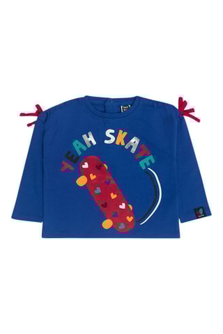 T-shirt - Kobaltblauw