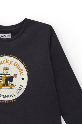 T-shirt - Zwart