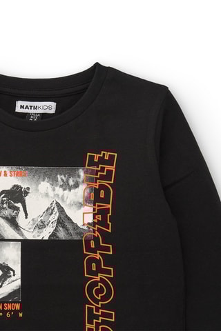 T-shirt - Zwart