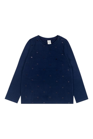 T-shirt - Marineblauw