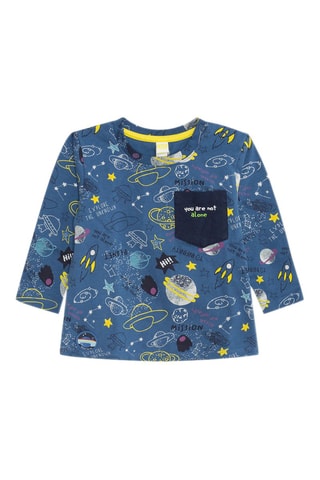 T-shirt - Marineblauw