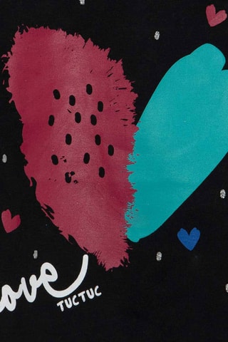 T-shirt - Zwart