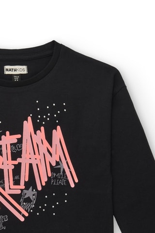T-shirt - Zwart
