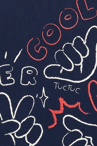 T-shirt - Marineblauw