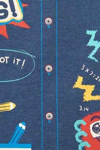 T-shirt - Marineblauw