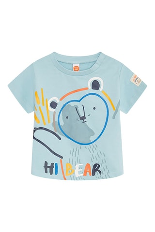 T-shirt - Hemelsblauw
