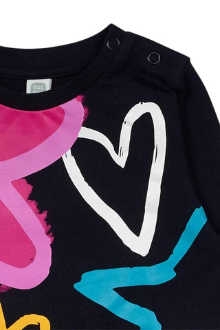 T-shirt - Zwart