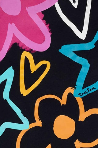 T-shirt - Zwart