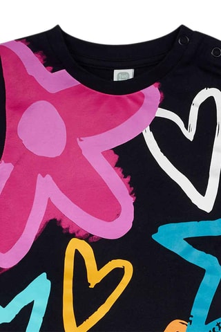 T-shirt en Legging - Zwart