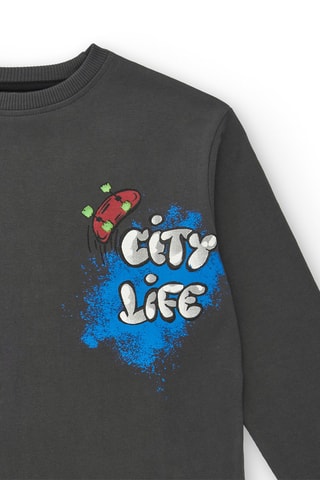 T-shirt - Kobaltblauw