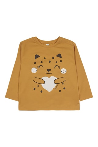 T-shirt My Troop - Mosterdgeel