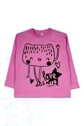 T-shirt Big Hugs - Fuchsia