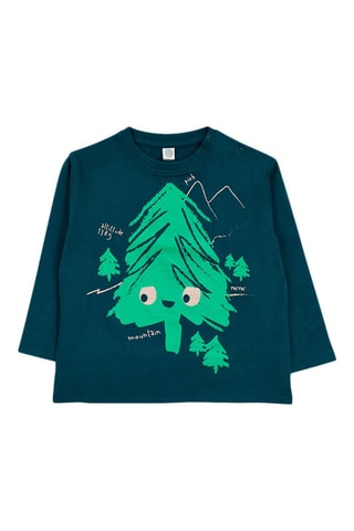 T-shirt Treking Time - Groen