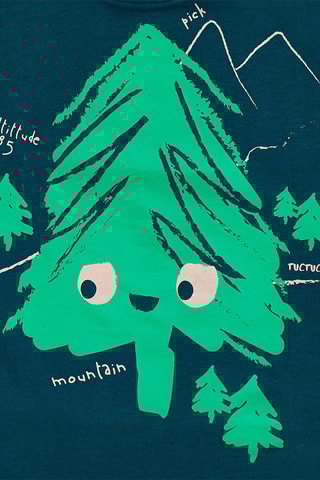T-shirt Treking Time - Groen