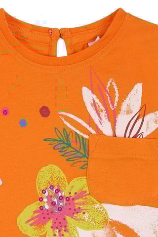 T-shirt Eco  Safari - Oranje