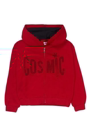 Sweater met Capuchon - Rood