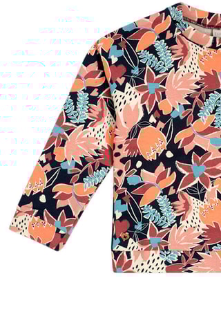 Sweater - Blauw en Oranje