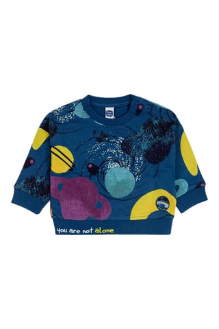 Sweater - Petrolblauw